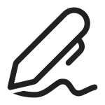 Signature SVG Icon
